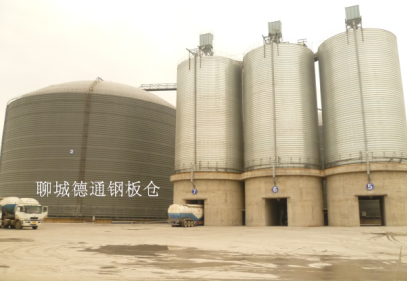 大型落地式焊接鋼板倉